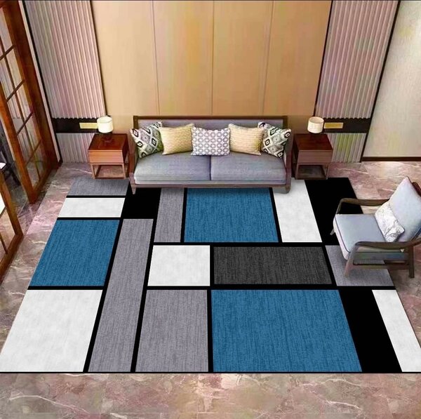 Chic tapis poilu