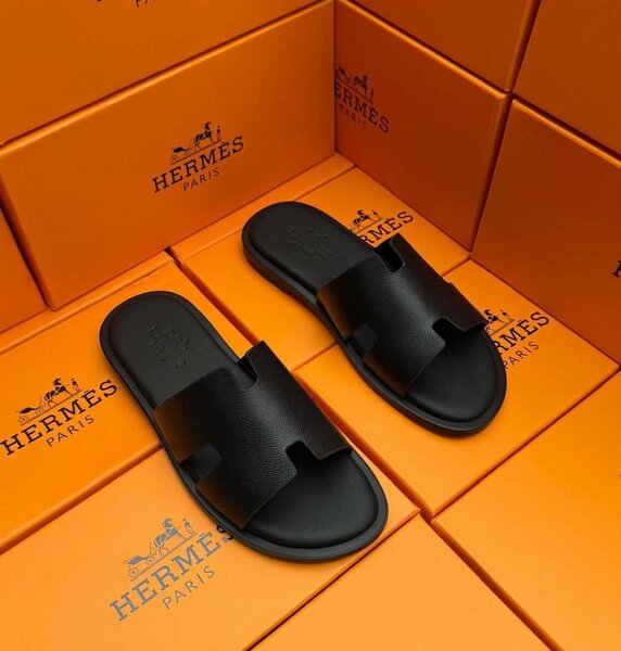 Sandales de luxe en cuir pour hommes