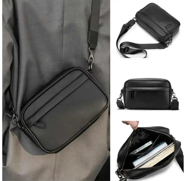 Sac bandoulière homme élégant
