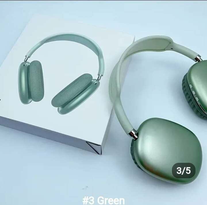 Casque bluetooth P9, vert