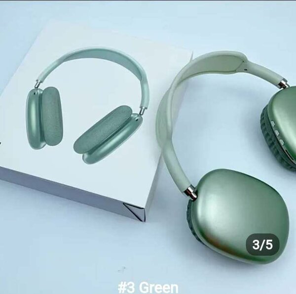 Casque bluetooth P9, vert