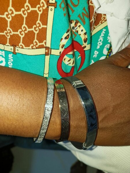 Bracelet en acier inoxydable élégant