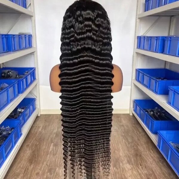 Deep frontal wig