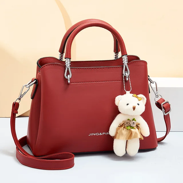 Mini sac à main dame rouge