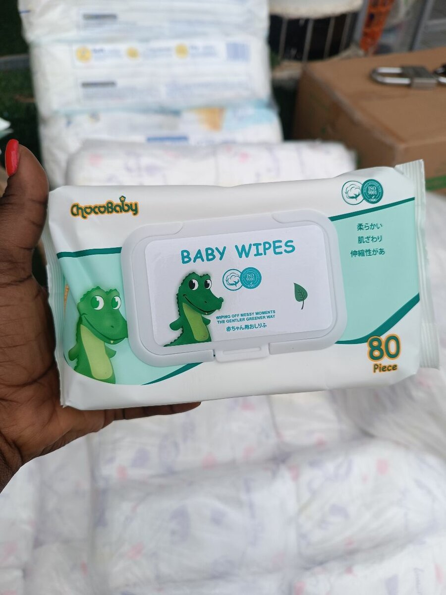 Lingettes bébé ChocoBaby 80 pièces