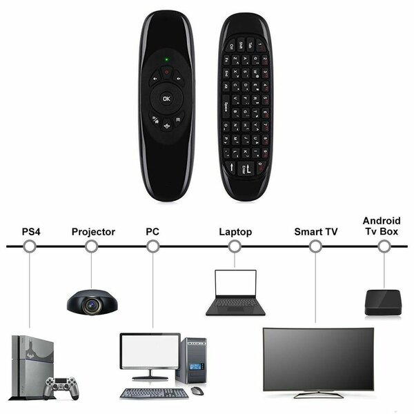 Télécommande universelle avec capteur