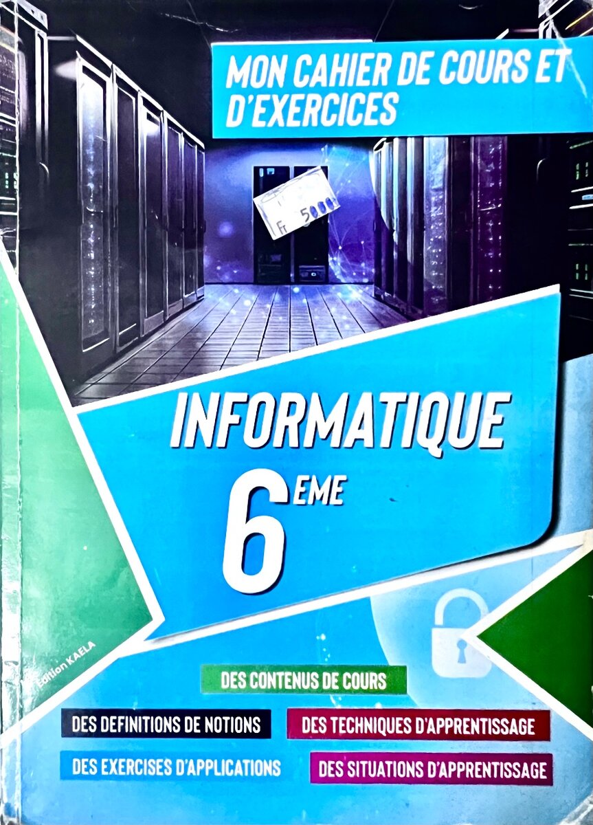 Cahier Informatique 6ème