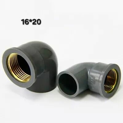 Coude filete pression 16*20  lot de 12