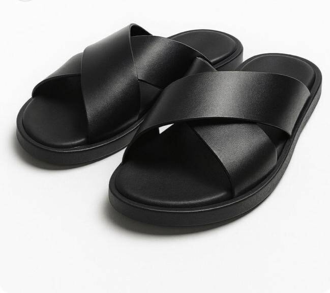 Sandales Noires Confortables