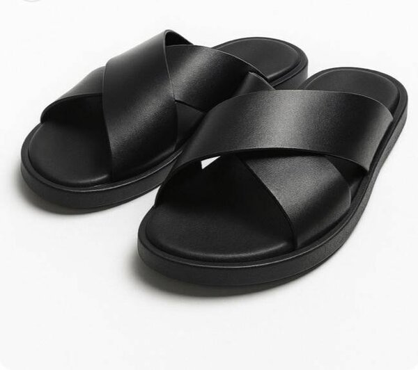 Sandales Noires Confortables