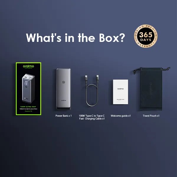 Oraimo 130W Power Bank