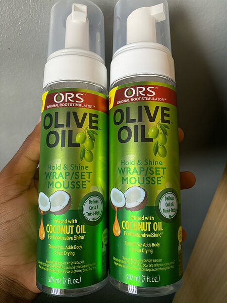 Mousse olive oil