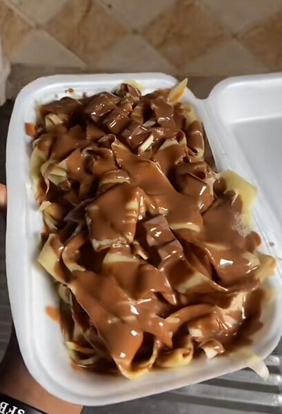 Crêpes au Fettuccine chocolat