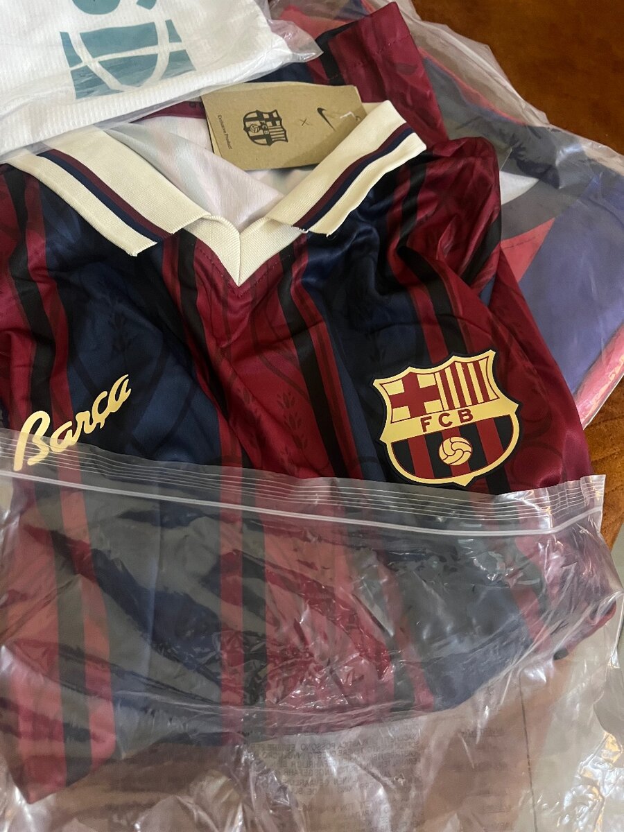 Maillot de foot Barca vintage