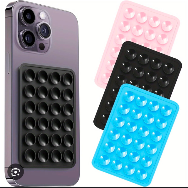 Suction phone holder