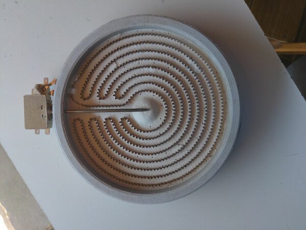 Glass stove plates