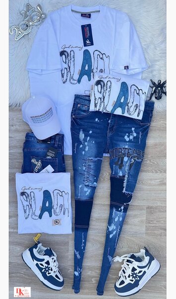 Jeans et habits