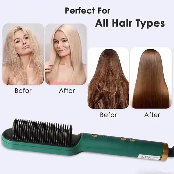 Brosse Chauffante Lissante
