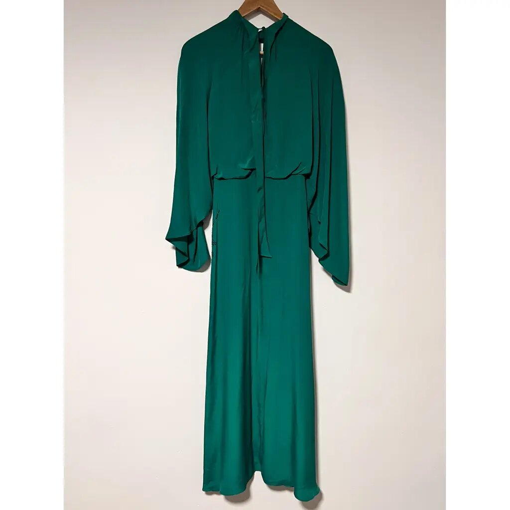 ZARA silk maxi dress S international size