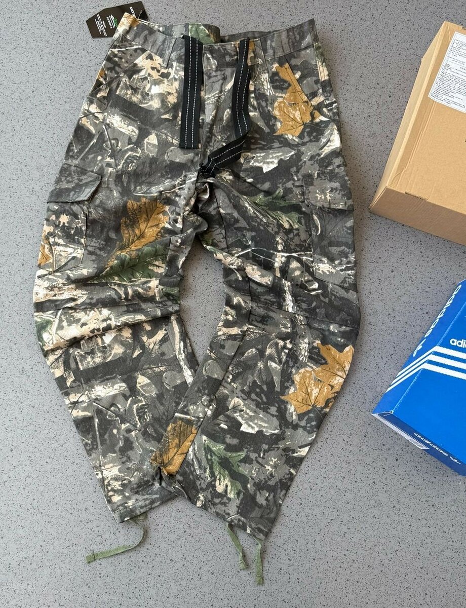 KARMO KHAKI BUMPER TROUSERS