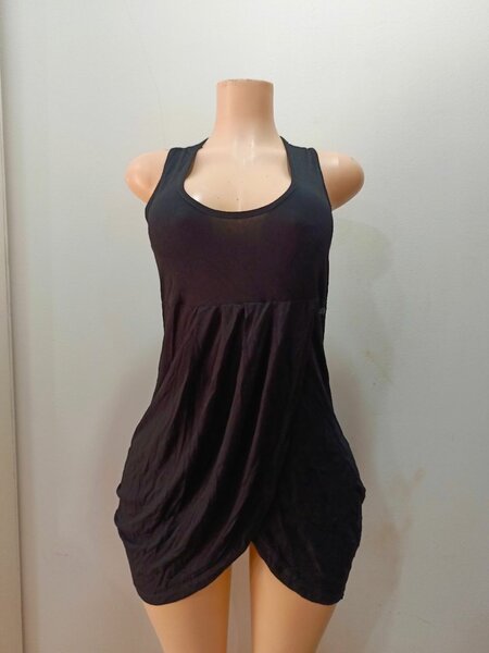 Robe Noire Décontractée Femme