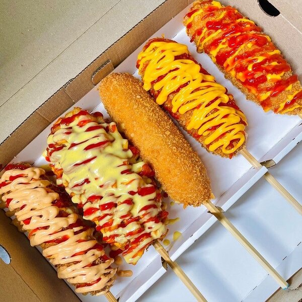 Délicieux Corn Dogs Assortis