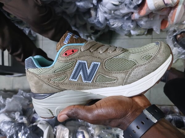 Chaussures de sport vertes