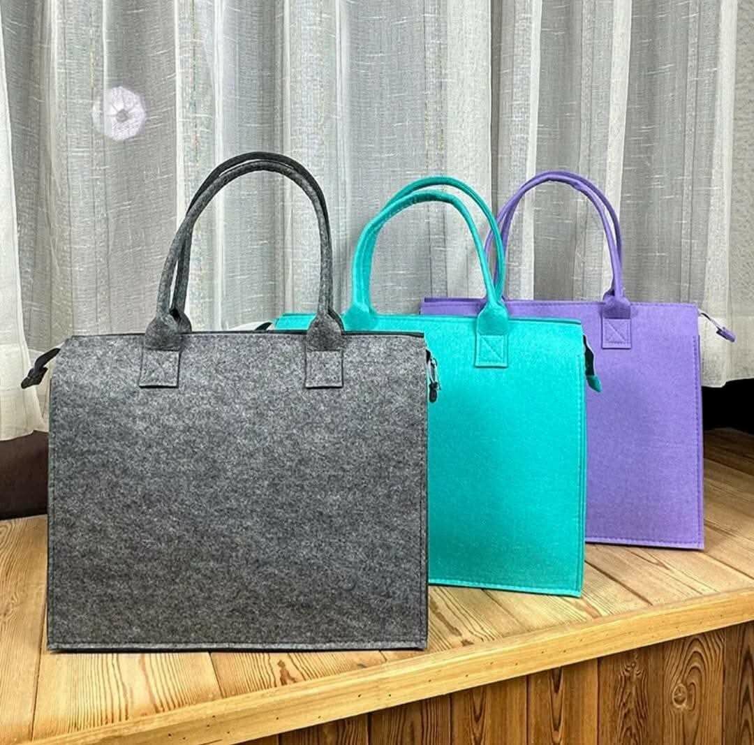 Sac feutre avec fermeture