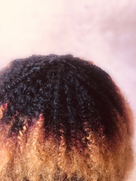 Afro Fringe Wig