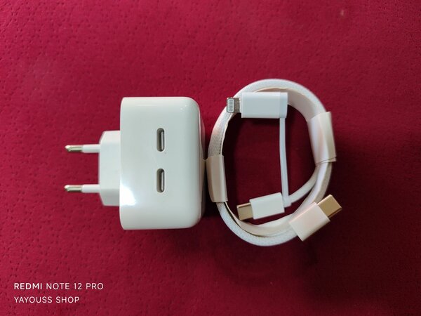 Double secteur chargeur apple