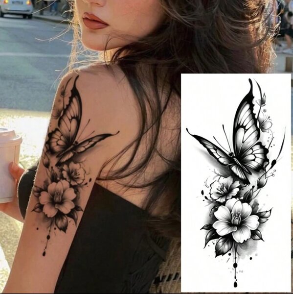 Tatouages Temporaires Floraux