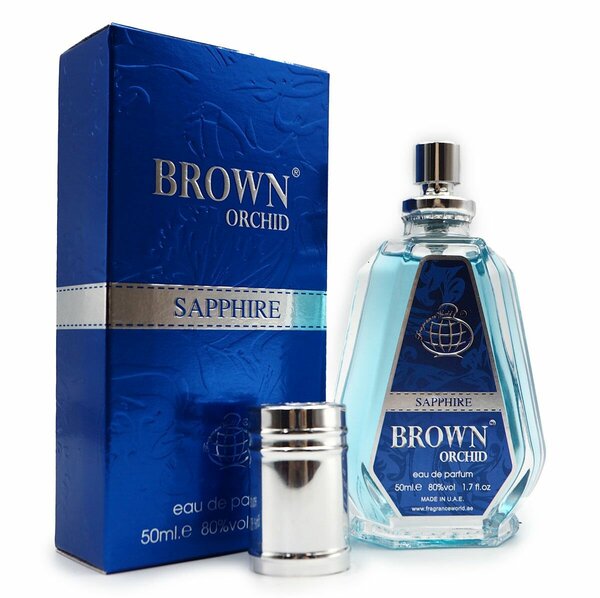 Brown orchid blue