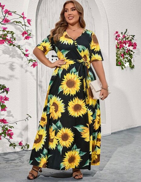 Long dress cotton
