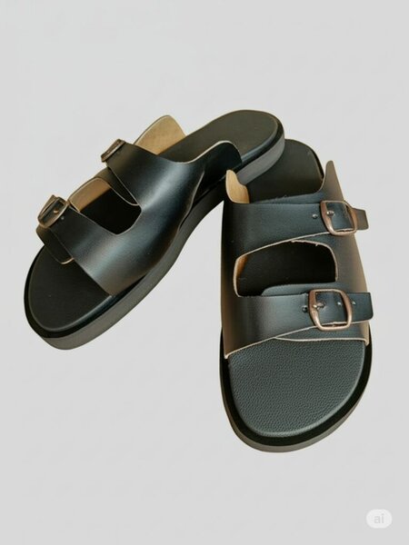 Sandales en cuir