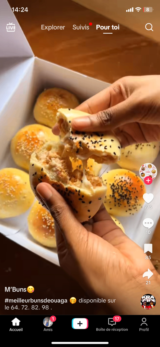Mini Buns Moelleux