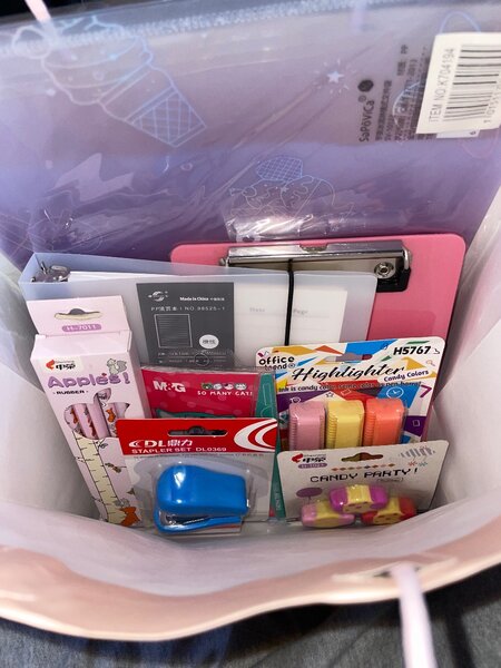 Kit scolaire girly