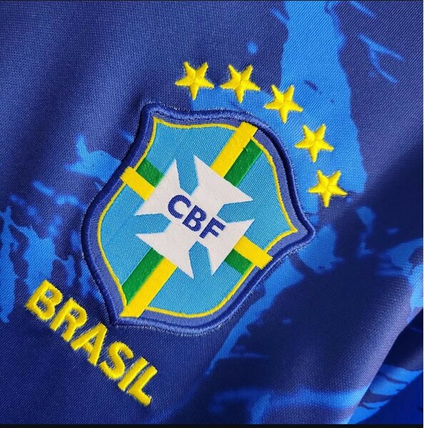 Brazil Blue Soccer Jersey