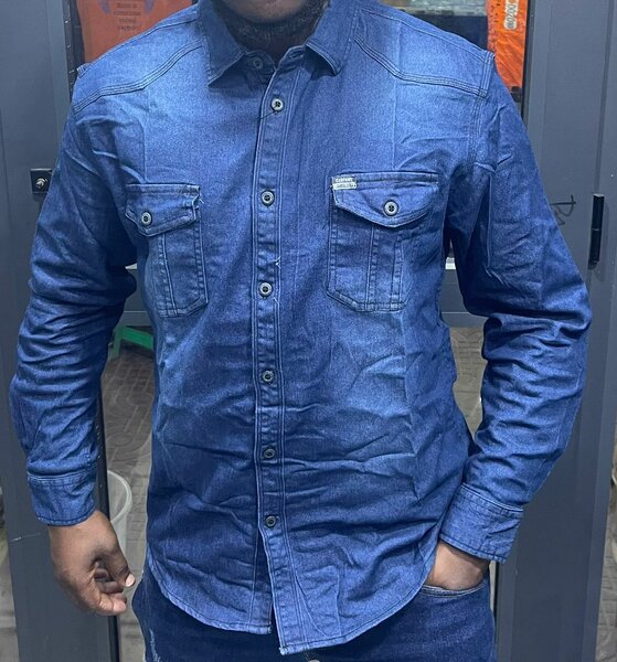 Chemise jeans