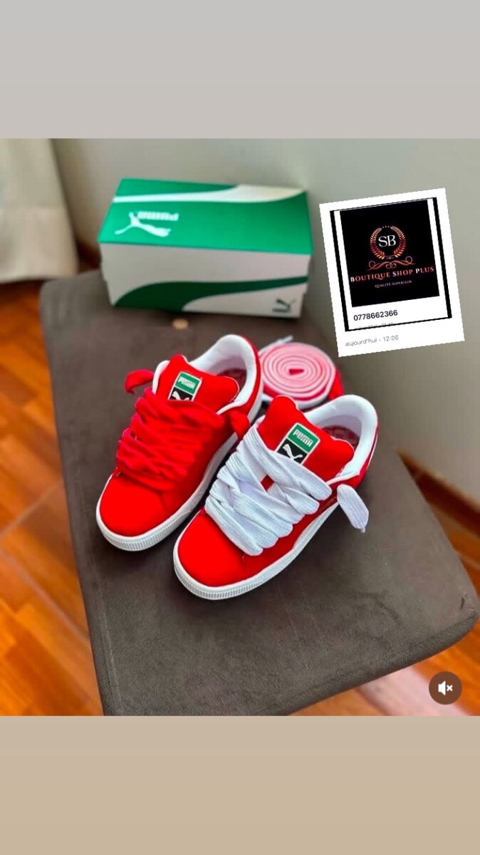 Basket puma Suède xl authentique avec sa boîte