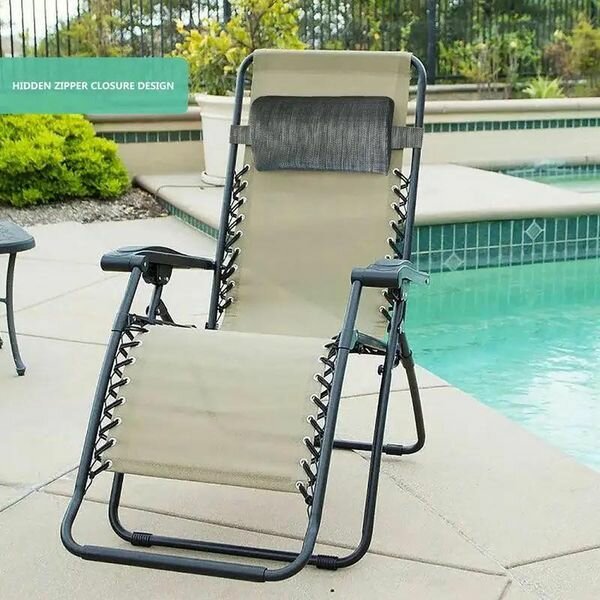 Chaise pliante de camping en plein air