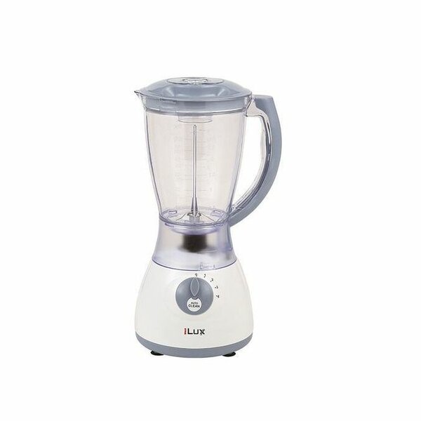 Ilux Blender & Grinder LX-313 - 2 En 1 - 1.5 L - 4 Vitesses - Blanc