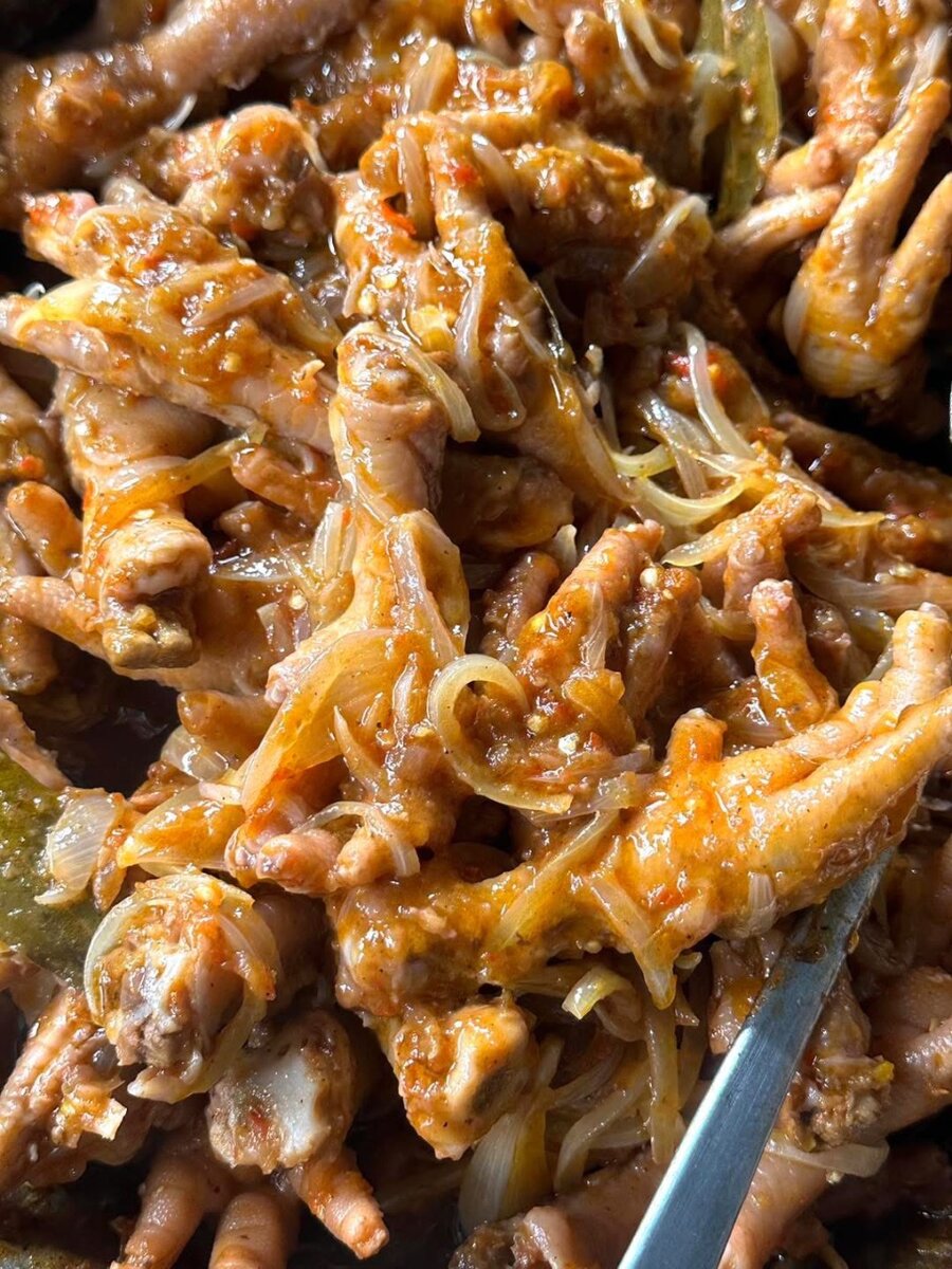Pattes de poulet