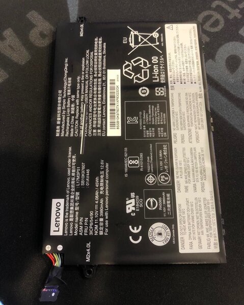 Lenovo laptop battery