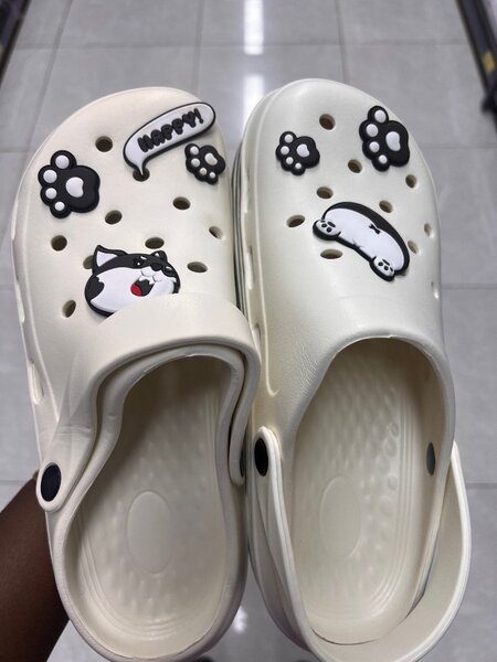 Sabots blancs pour enfants