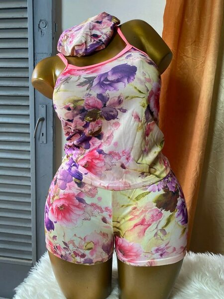 Pyjama Femme Fleuri Confort