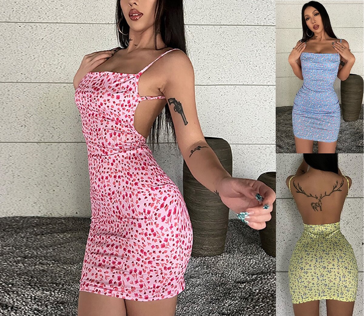 Suspender dress