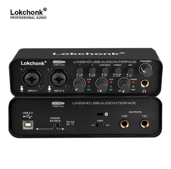 UX22 Audio Sound Card Interface