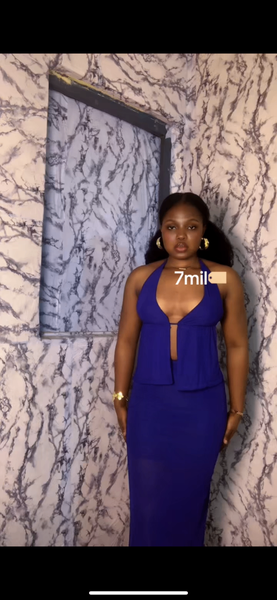 Robe élégante en deux-pièces