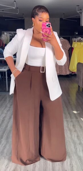 Pantalon Palazzo