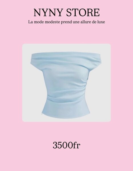 Top sans manches élégant